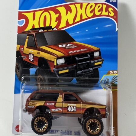 Hot Wheels Chevy Blazer 4x4 Brown – Off-Road (81/250, Mainline
