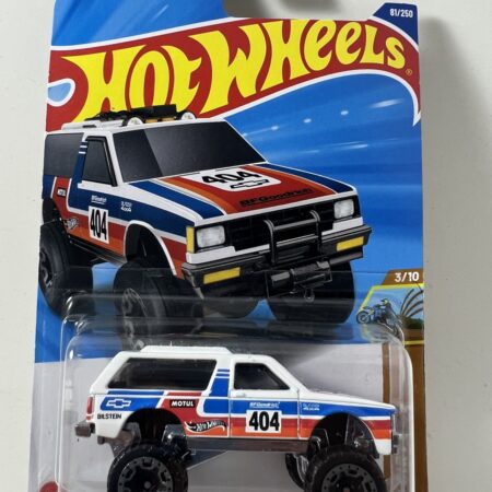 Hot Wheels Chevy Blazer 4x4 White – Off-Road (81/250, Mainline)