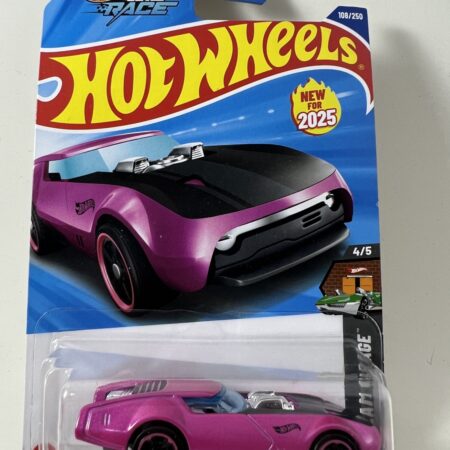 Hot Wheels 2025 Custom Roadster – Pink (Mainline, New for 2025)