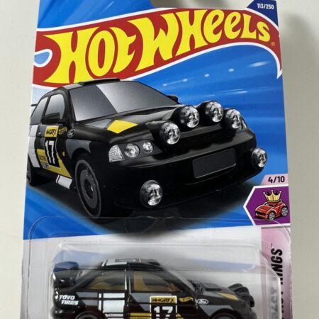Hot Wheels Compact Kings Rally Hatchback – Black #17 (113/250, Mainline)