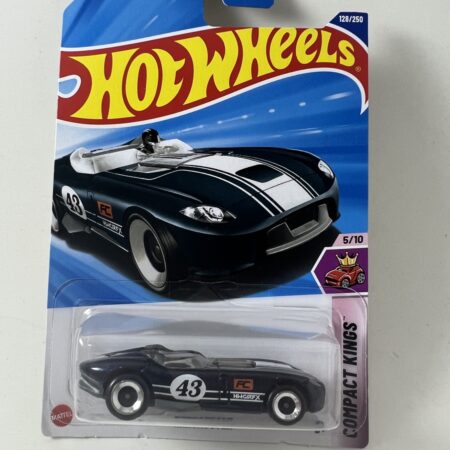 Hot Wheels Compact Kings Roadster – Black #43 (128/250, Mainline)