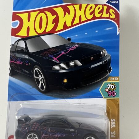 2025 Hot Wheels Nissan Skyline GT-R (BCNR33) 70's vs. 90's #144/250 factory sealed diecast car