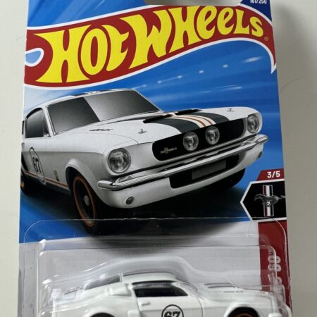 Hot Wheels Custom ’67 Mustang – White & Black (Mainline)