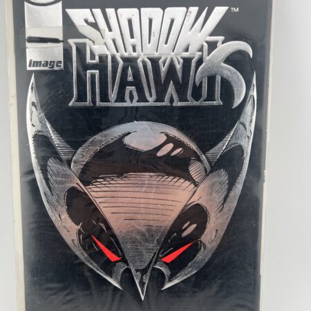 Shadowhawk #1 (1992) Silver Foil Embossed Variant – Coupon Missing – Image Comics