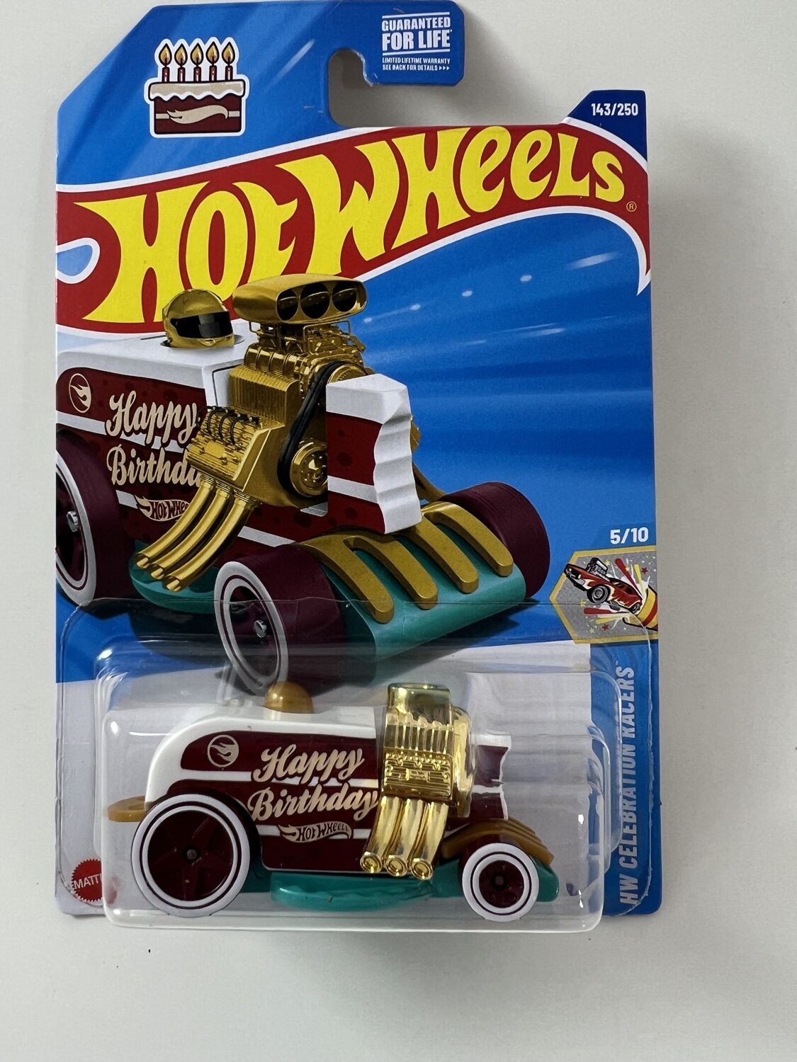 Birthday Burner – HW Celebration Racers 5/10