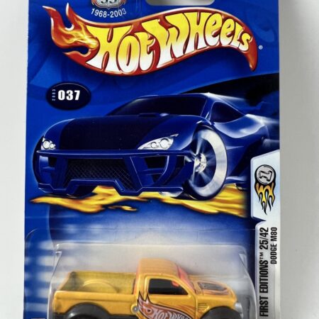 2003 Hot Wheels First Editions Dodge Ram M80 25/42 Collector #037 1:64 Scale
