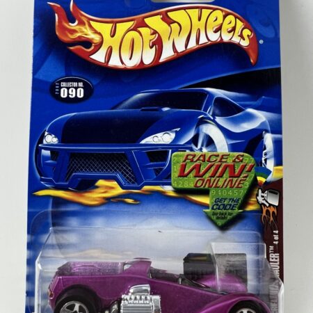 2002 #090 Hot Wheels Spectraflame II Series SCREAMIN' HAULER Purple