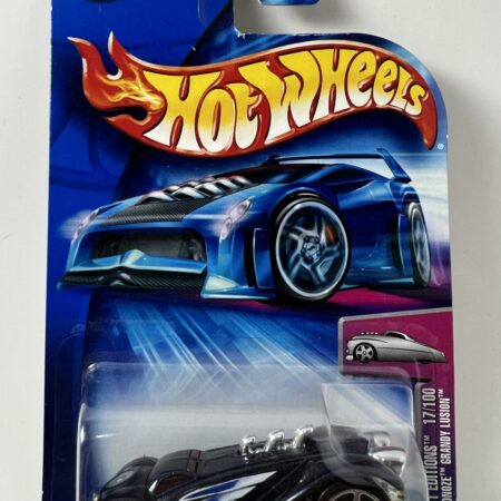 Small Tampo / Red Window 2004 FE HOT WHEELS HARDNOZE GRANDY LUSION #017
