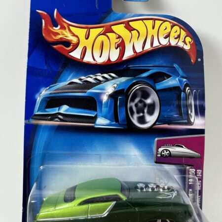 Hot Wheels 2004 First Editions Hardnoze Merc 1949 Green 19/100 Diecast NEW