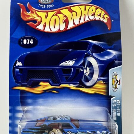 Hot Wheels Anime 5/5 Olds 442 2003 #074 Blue