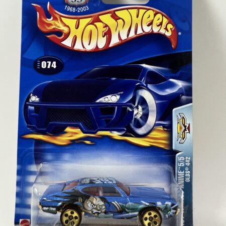 2003 Hot Wheels Anime Series 5/5 Olds 442 #074