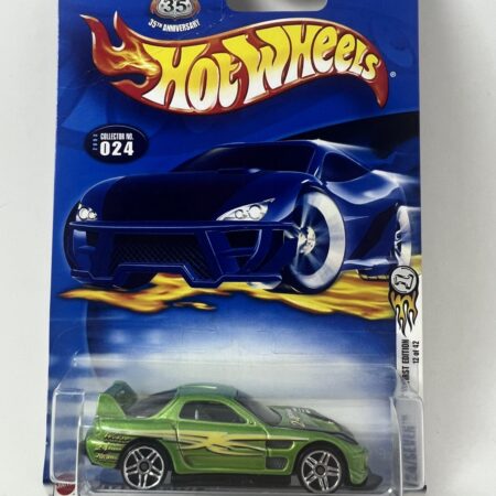 Hot Wheels First Edition 12 of 42 24/Seven 2003 Collector No. 024 Green