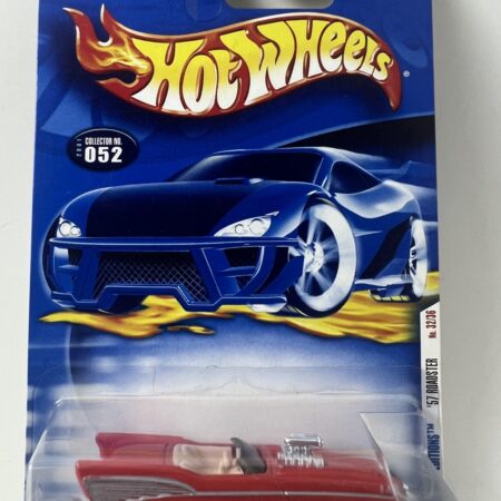 2001 - Hot Wheels 1957 Red Roaster First Edition #052 HW7