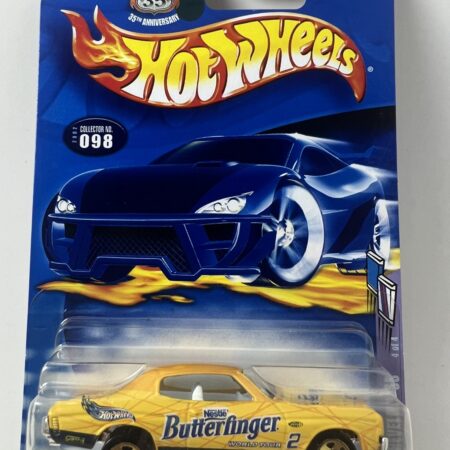 2002 Mattel Hot Wheels ‘70 Chevelle SS # 098 1:64 Nestle Butterfinger 2 Car NEW