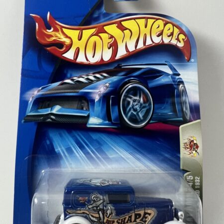 HOT WHEELS 2004 Ford 1932, Blue, Tat Rods, #121