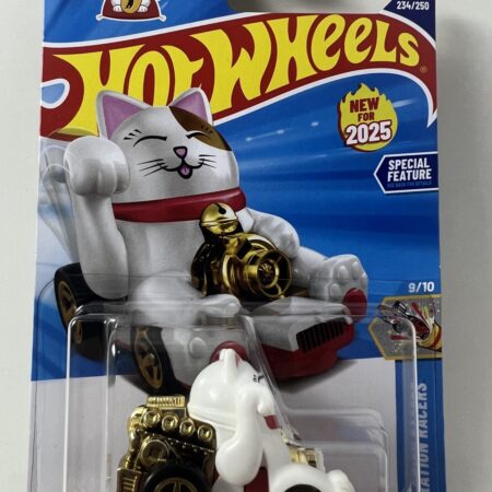 Hot Wheels 2025 Case N Feline Lucky Maneki-Neko Cat -Card #234