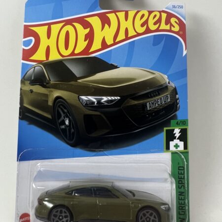 2024 Hot Wheels HW GREEN SPEED 4/10 Audi RS E-Tron GT 36/250 (Green)