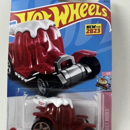 Hot Wheels Dessert Drifter 2023 Sweet Rides #8/250 1/5 Red Jello