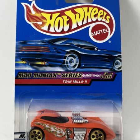 1/64 Hot Wheels Twin Mill II Mad Maniax Series 2000 Hotwheels
