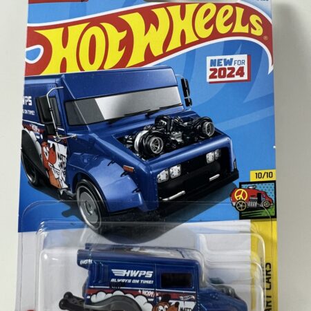 Hot Wheels Mailed It Blue 2024 HW Art Cars 10/10 164/250