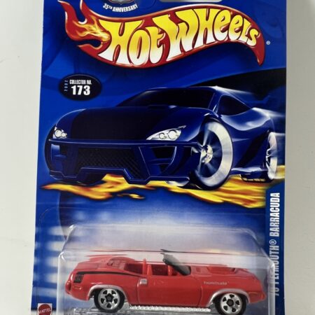 hot wheels 1:64 diecast car in packaging blue card front view red sports car collectible