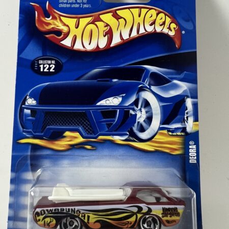 hot wheels 1:64 diecast car in packaging blue card front view custom lowrider car collectible
