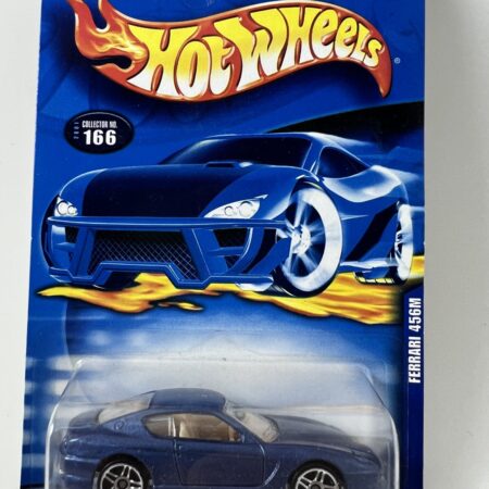 Hot Wheels #166/53709 - Ferrari 456M - Blue