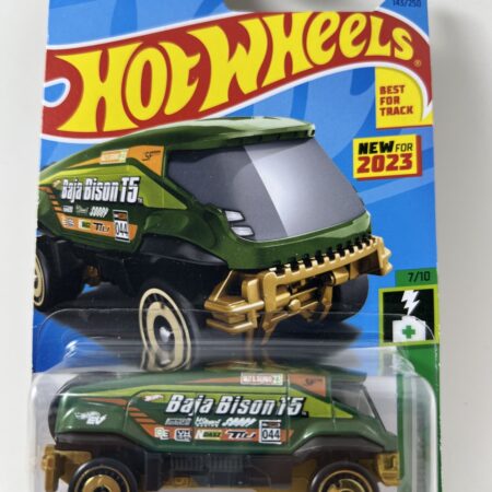 2023 Hot Wheels Baja Bison T5 GREEN 143/250 HW Green Speed #7/10