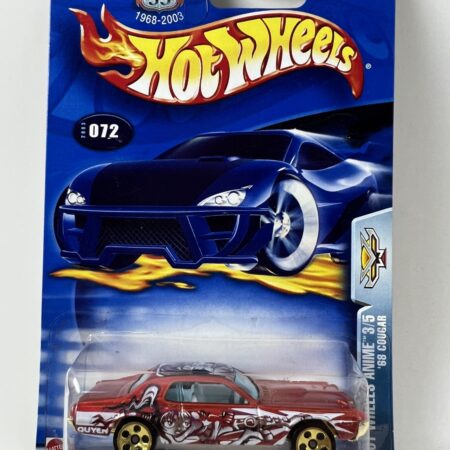Hot Wheels 2003 HOT WHEELS ANIME '68 COUGAR 3/5 Collector #072