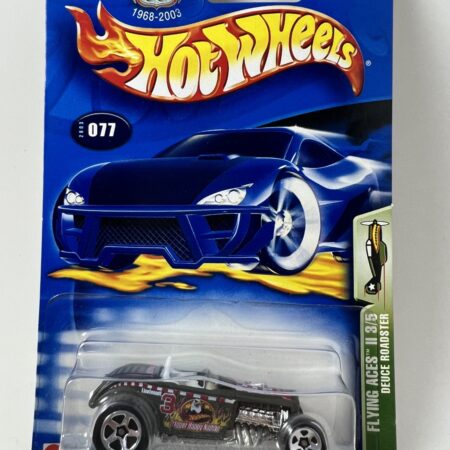 2003 Hot Wheels Flying Aces II 3/5 Deuce Roadster #077