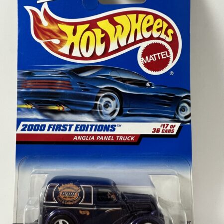 Hot Wheels Anglia Panel Truck #77 First Editions Purple Ford