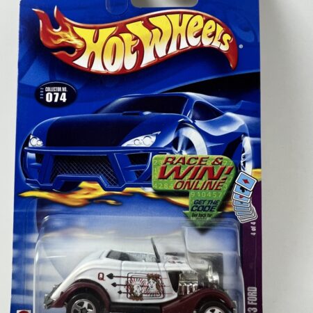 Hot Wheels - 2002 - Cards series #4 '33 FORD #074 QUEEN OF SPADES