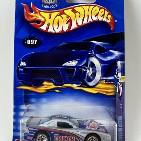Hot Wheels Mustang Cobra, Silver #97