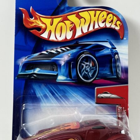 HOT WHEELS 2004 FIRST EDITIONS CROOZE OOZ COUPE 44/100 Red/maroon With Flames