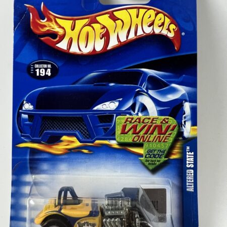 Hot Wheels 2002 Collector #195 Yellow Altered State