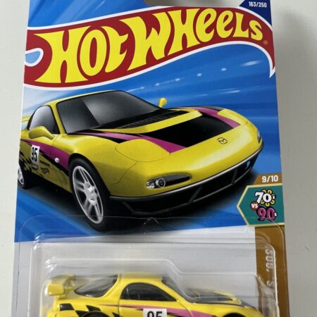 2025 Hot Wheels HW '70S VS. '80S 9/10 '95 Mazda RX-7 Drift 163/250