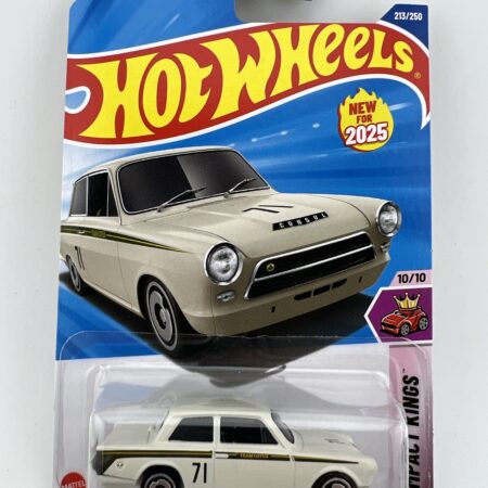 Hot Wheels 2025 Lotus Cortina 213/250 Compact King's 10/10 Cream