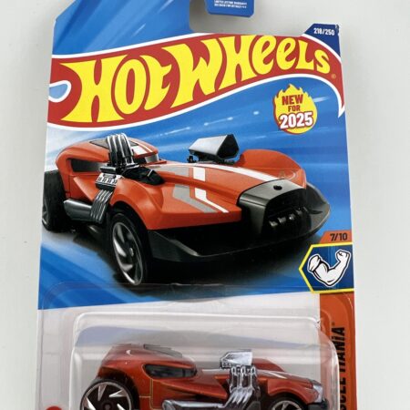 Hot Wheels Muscle Mania Cars, Mod Mill Orange 218/250