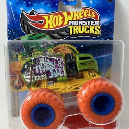 2025 Hot Wheels Monster Trucks WILL TRASH IT ALL Garbage Truck