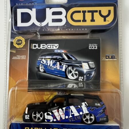 2003 JADA TOYS  DUB CITY  'CADILLAC ESCALADE  SWAT  1/64