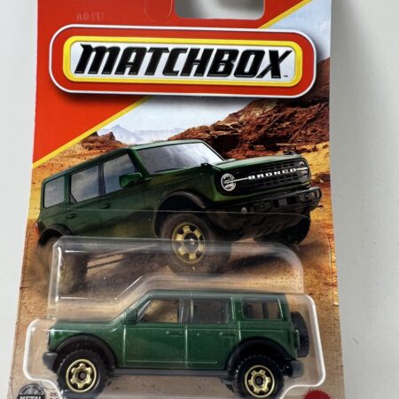 Matchbox Ford Bronco – Green (Carded)