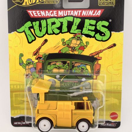 Hot Wheels Teenage Mutant Ninja Turtles Party Wagon Pop Culture Premium diecast in packaging