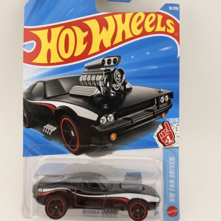 Hot Wheels Rodger Dodger Black HW Fan Driven 19/250 Diecast Car