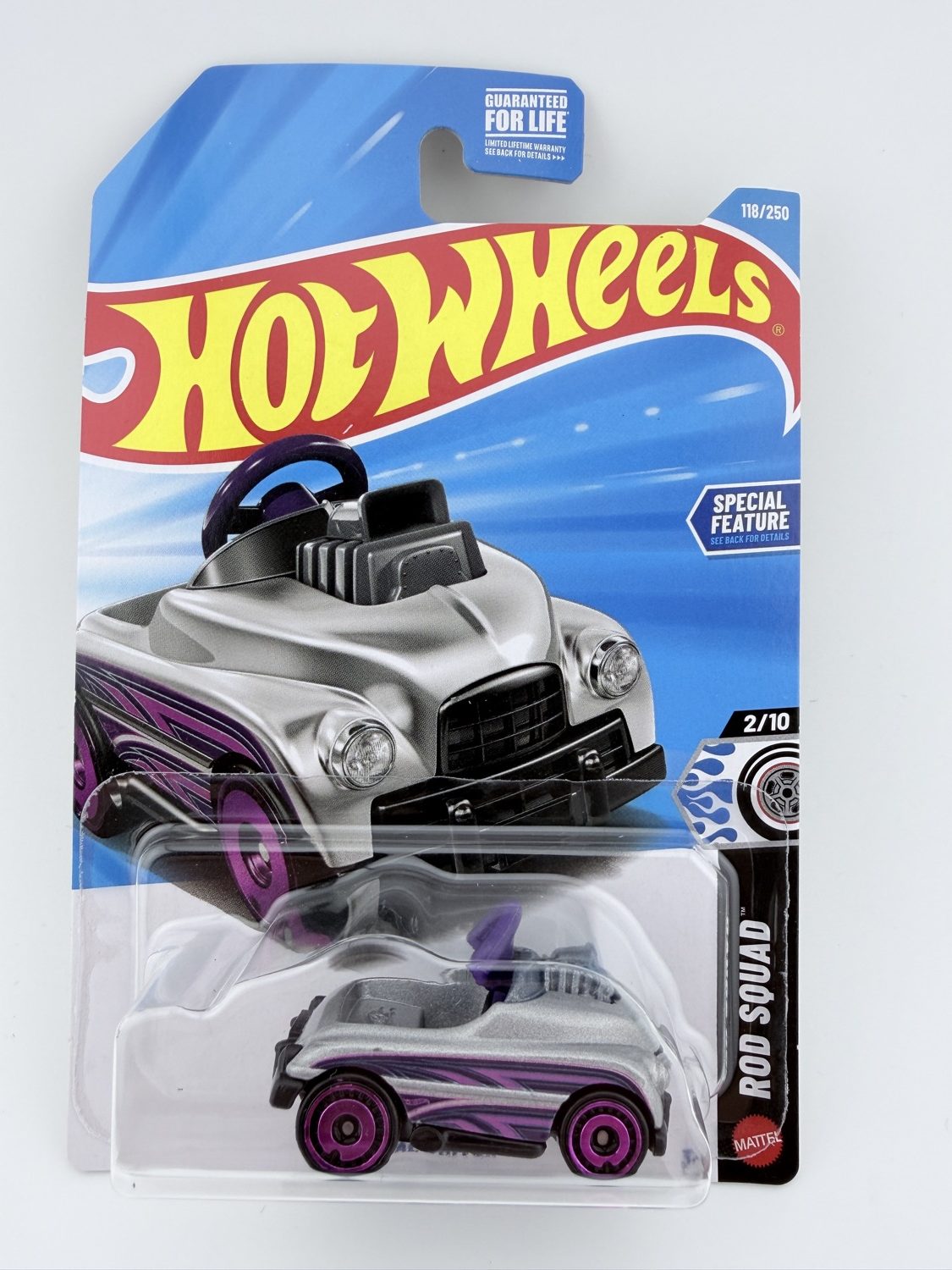 Hot Wheels Pedal Driver Rod Squad 2/10 #118/250