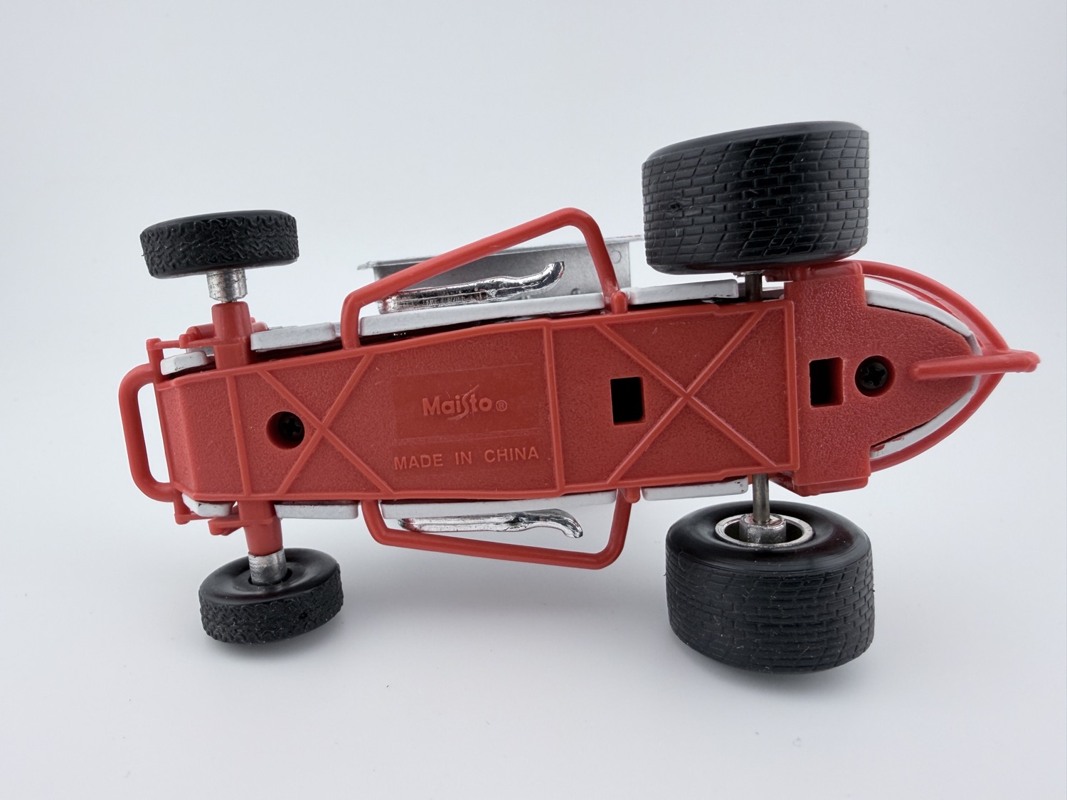 Maisto Sprint Car #69 Loose Diecast Race Car Red White - Image 3