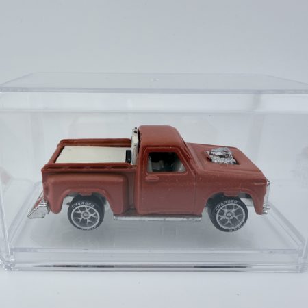 Orange neon truck