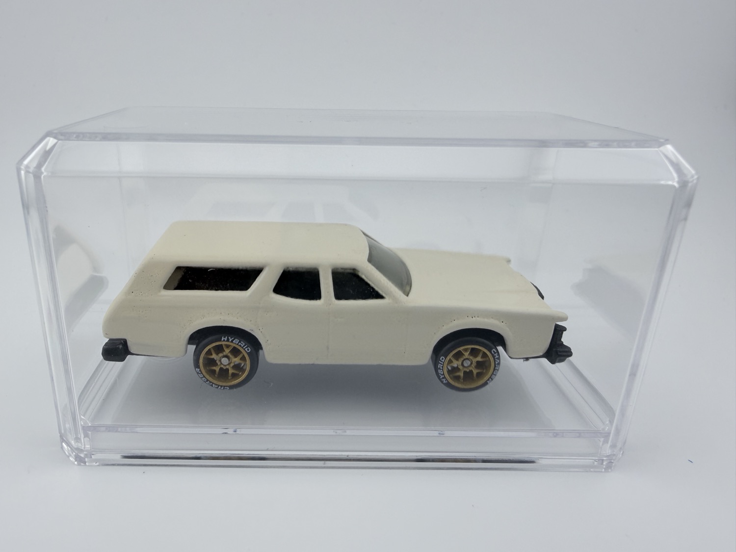 White custom wagon