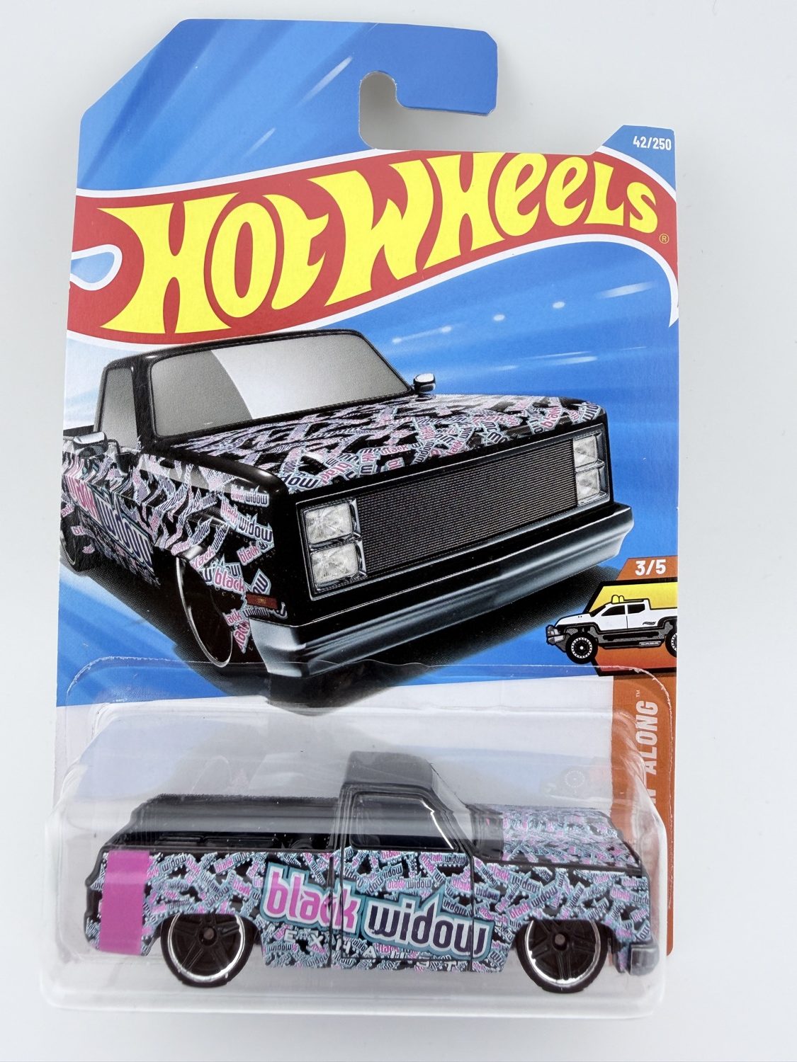 Hot Wheels ’83 Chevy Silverado Black Widow