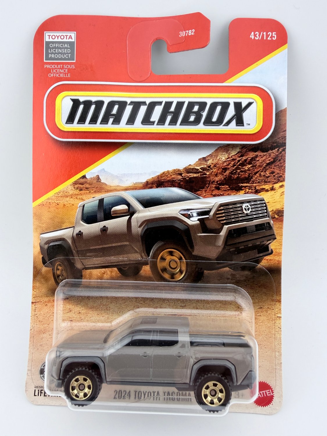Matchbox 2024 Toyota Tacoma 43/125 Diecast Pickup Truck Factory Sealed