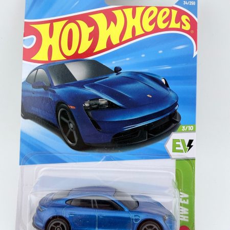 Hot Wheels Porsche Taycan Turbo S 2026 HW EV 3/10 Diecast Car